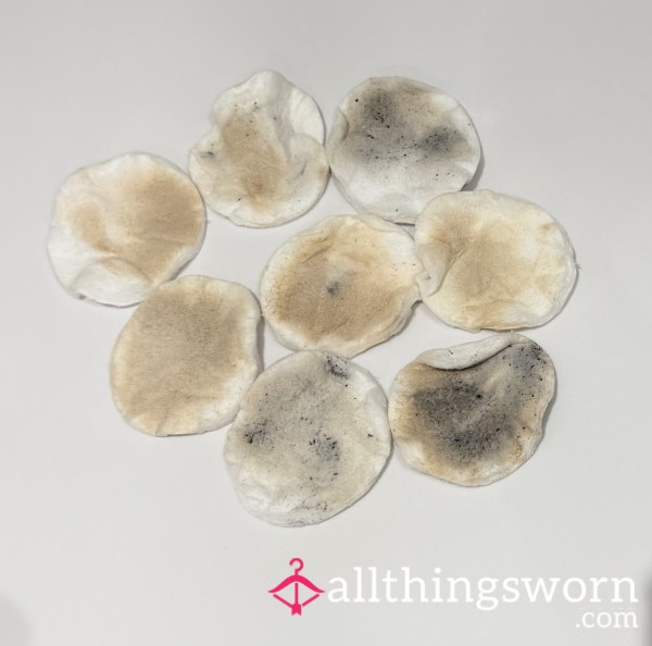 8x Dirty Makeup Remover Cotton Pads