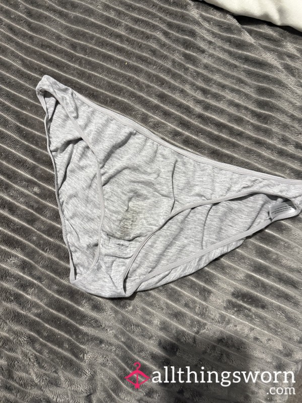 9 Hours Worn Creamy Panties