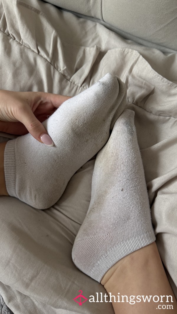 A Day Worn Socks - Soft, Scented And Ready 💋