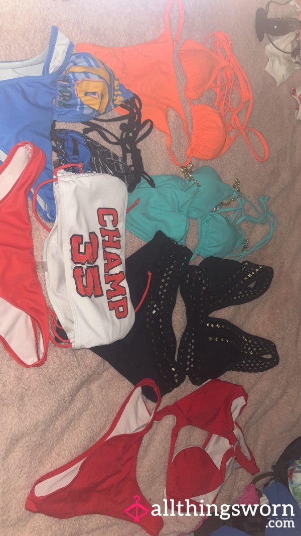 A Few Bikinis For You To Choose For Me To Custom Make To Your Wants And Needs 😉 Message Me