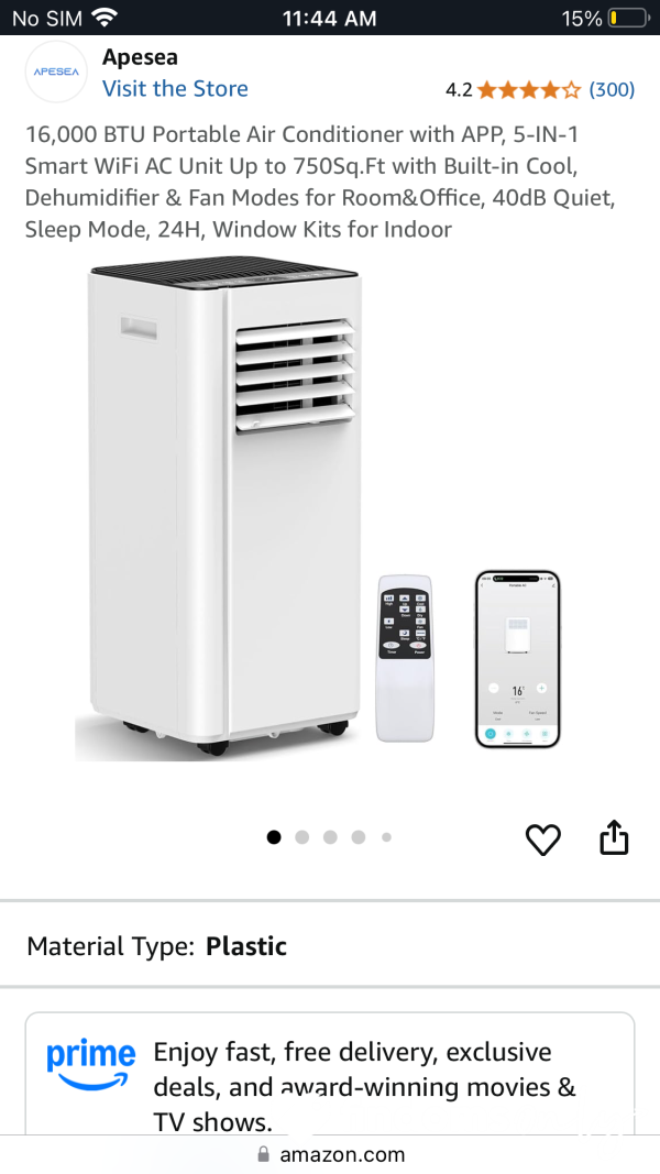 A Goddess Should Never Sweat — Reimburse Me For My Portable Air Conditioner