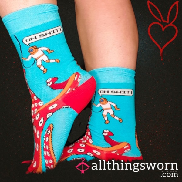 Thick Luxury Socks From South Africa. Wrapped Around My Stinky Feet For You To Sniff