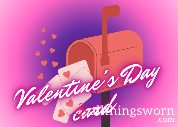 ❤️‍🔥 A Handwritten Valentine's Day Card Sent Direct To You From Me ❤️‍🔥