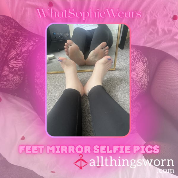 A Little Mirror Selfie Session With My Cute Toes