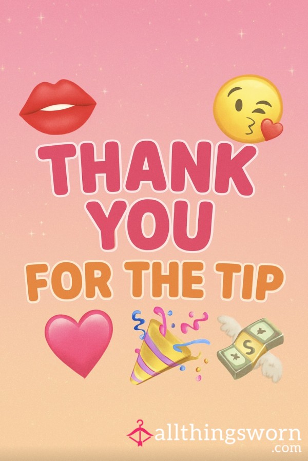 A Little Thank You Goes A Long Way. 😘