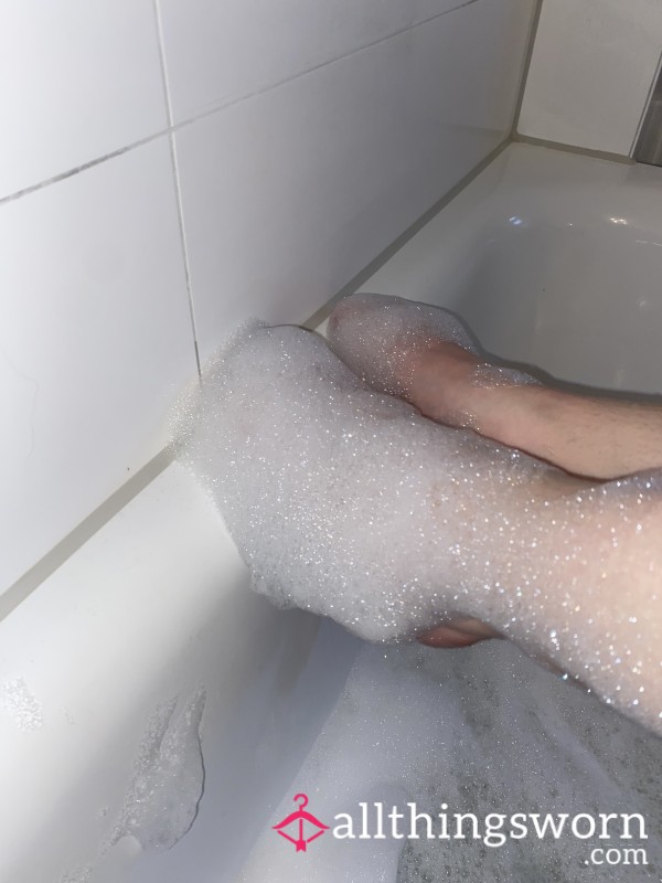 A Nice Bubble Bath After An Exhausting And Sweaty Gym Session