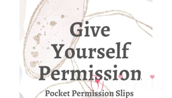 A "Permission Slip" Booklet Made By Me And Posted To You😈