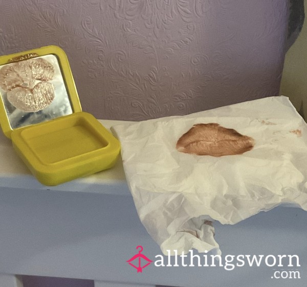 A Print Of My Glossy Lips