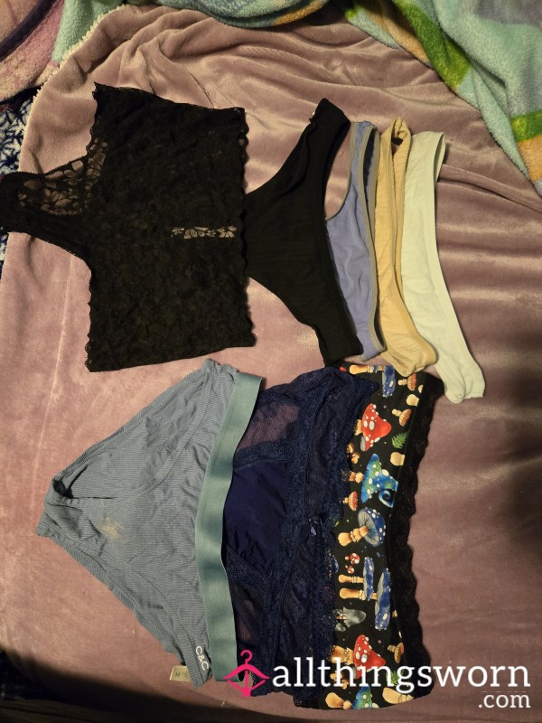 A Small Sample Of Some Of My Thongs/panties