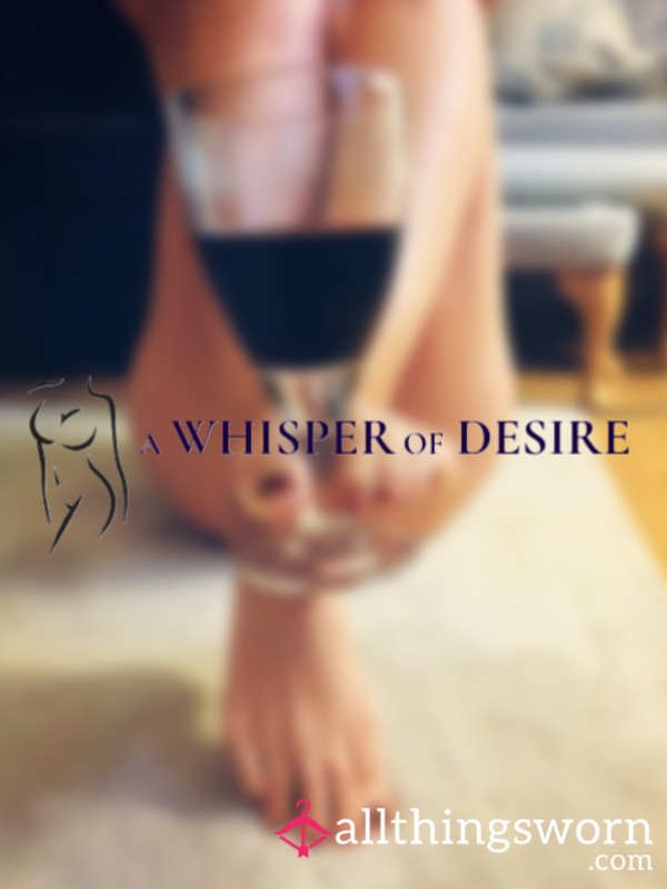 A Toast To Your Kink - Feet Pic: Bare Feet, Long Legs, And A Gla** Raised To All That Turns You On.