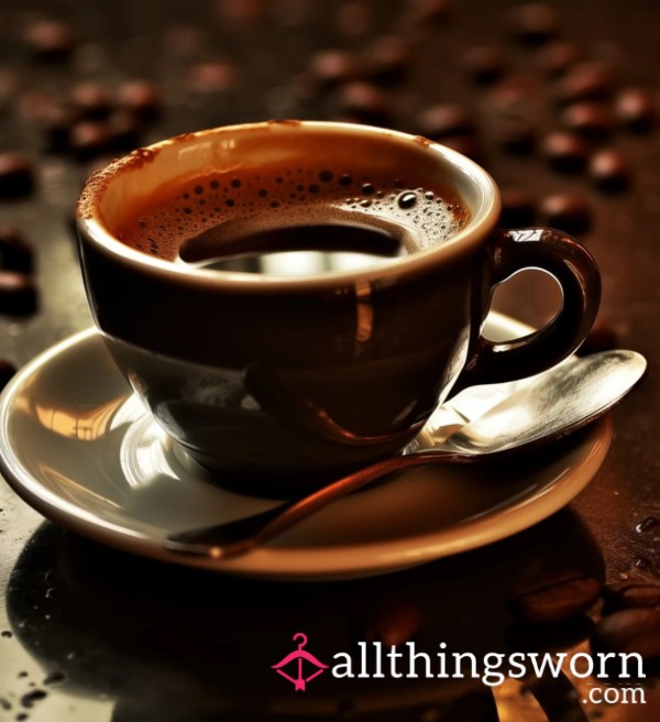 A Treat Of A Cup Of Coffee Is Always Nice