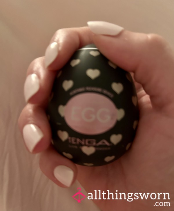 A Very Posh Wank, Tenga Egg, Ready And Waiting To Be Used For You, Includes Video