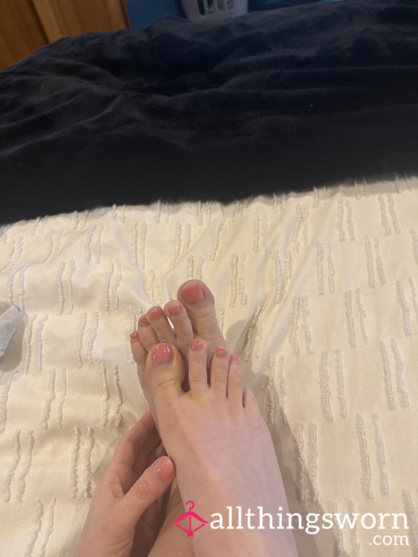 A Video Of Me Clipping My Pretty Pink Toe Nails And Then I Shall Post Them To You To Enjoy