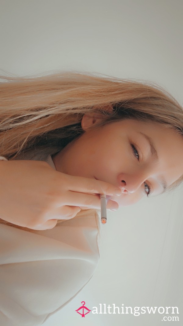 A Whole Pack Of My Used Cigarette Bu*ts And Ash