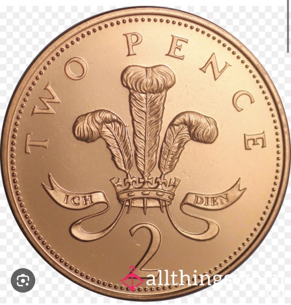 A “worthless Coin” For The Perfect Loser 😈 Worn In My Shoe Or Bra For The Entire Day