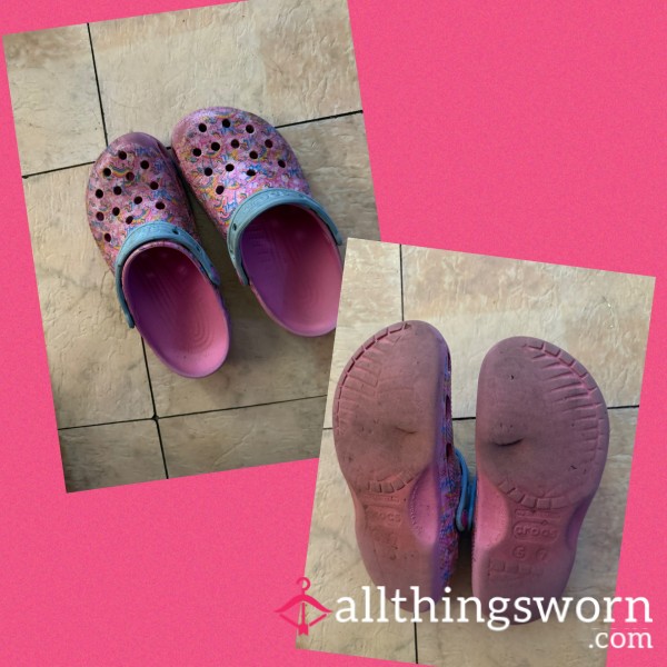 Absolutely Destroyed Crocs
