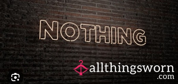 Absolutely Nothing