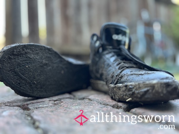 Absolutely RUINED Adidas Sneakers 🖤