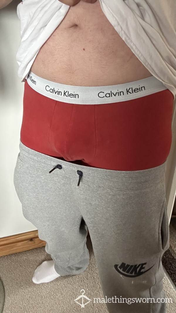 F**ked In Red CK Boxers Size M