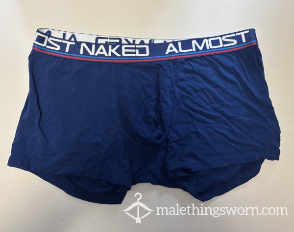 AC Blue Almost Naked Trunks Size XL