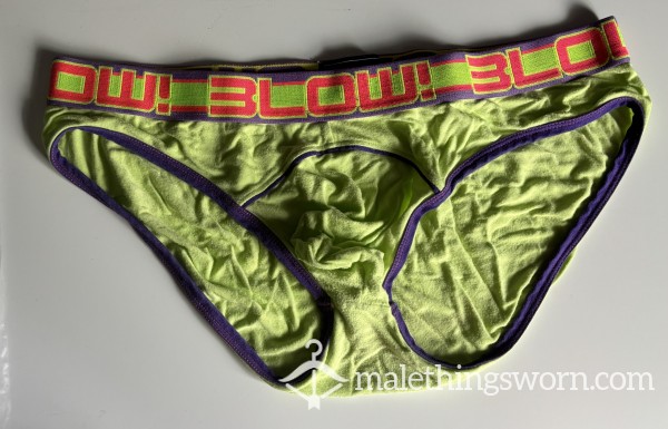 AC Green Blow Briefs Size XL