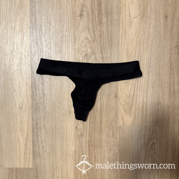 Ace+indigo Thong