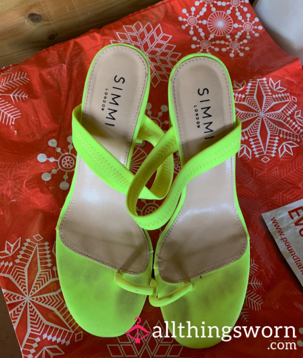 Acid Green Dirty Heels