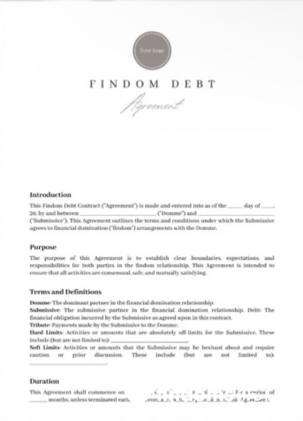 Actual Debt Contract