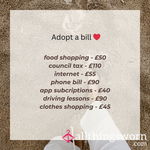 Adopt A Bill💸❤️