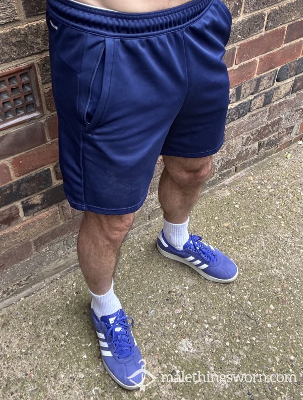 Adidas Blue Size 11 Trainers - 6 Yrs Old