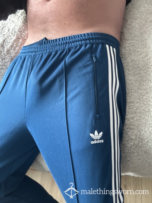 Adidas Blue XL Joggers Chav Daddy😛
