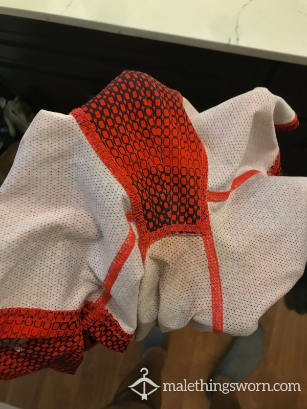 Adidas Boxer Briefs- 6 Day Wear, Strong Odor.