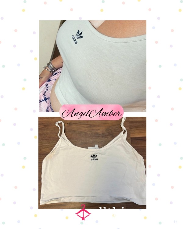 Adidas Crop Top Bedworn