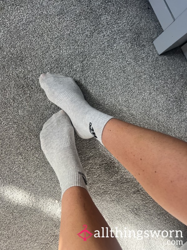 Adidas Grey Socks