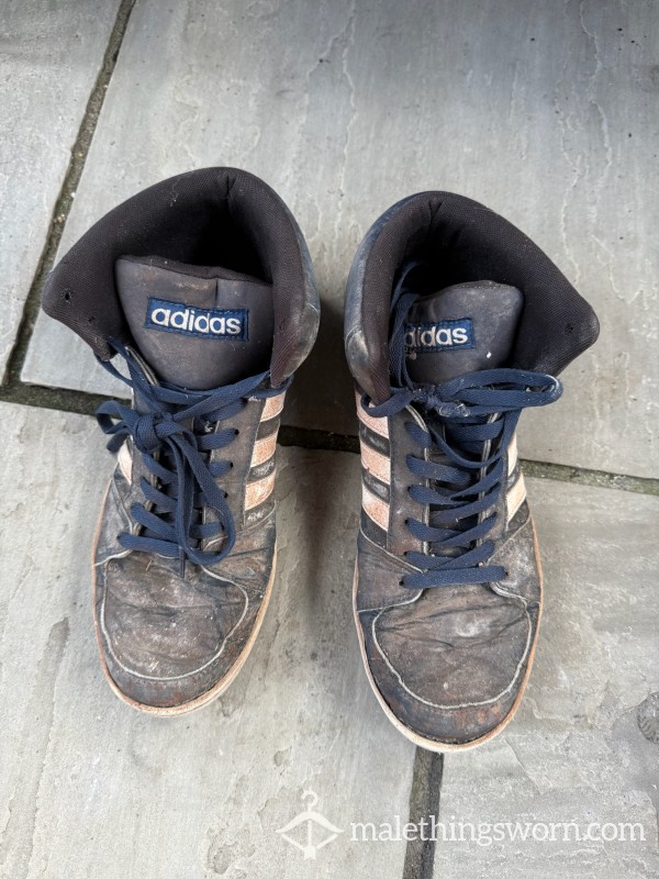 Adidas High Tops Size 8 Uk