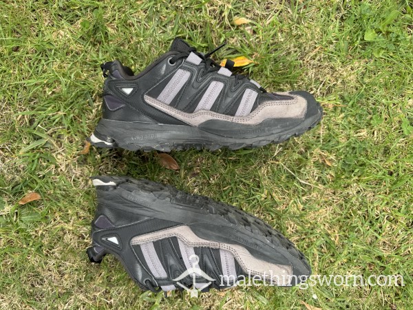 Worn Adidas Hiking/Gym Shoes Size US 8 / UK 7 (Can Make Pi*sy/c*mmy)