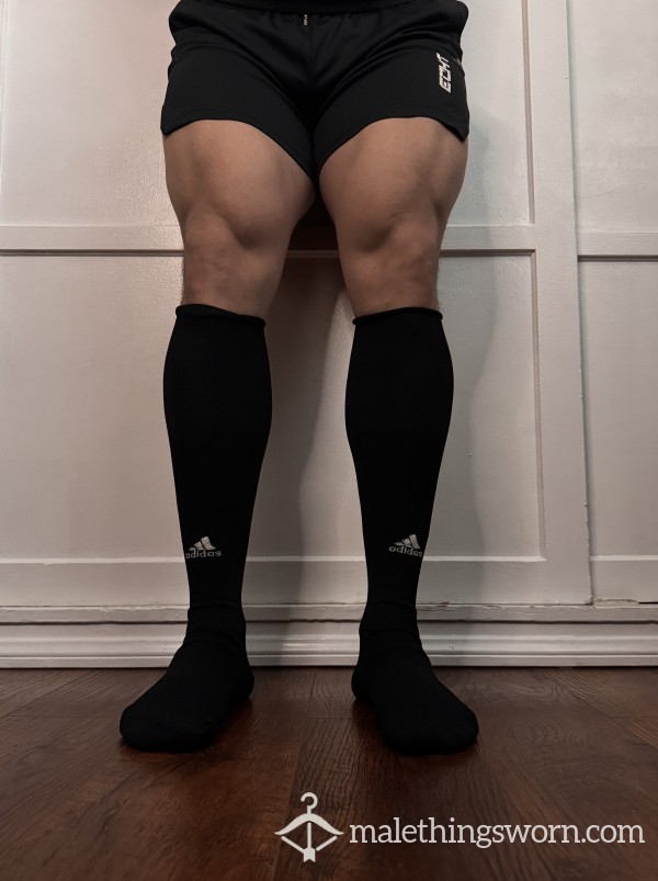 Adidas Men’s Black Athletic Socks