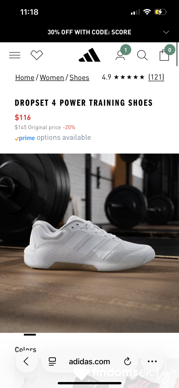 Adidas Powerlifting Shoes
