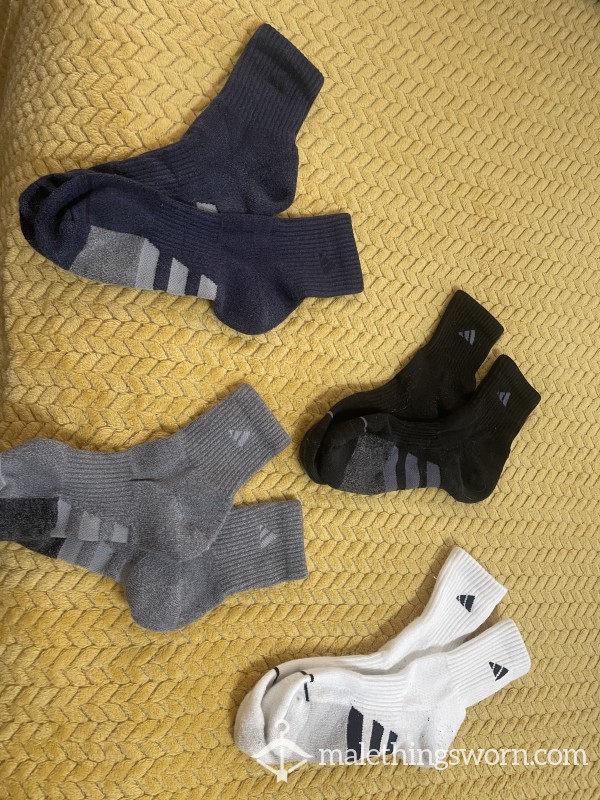 Adidas Quarter Crew Socks