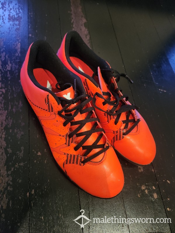 Adidas Soccer Shoes - Red/orange