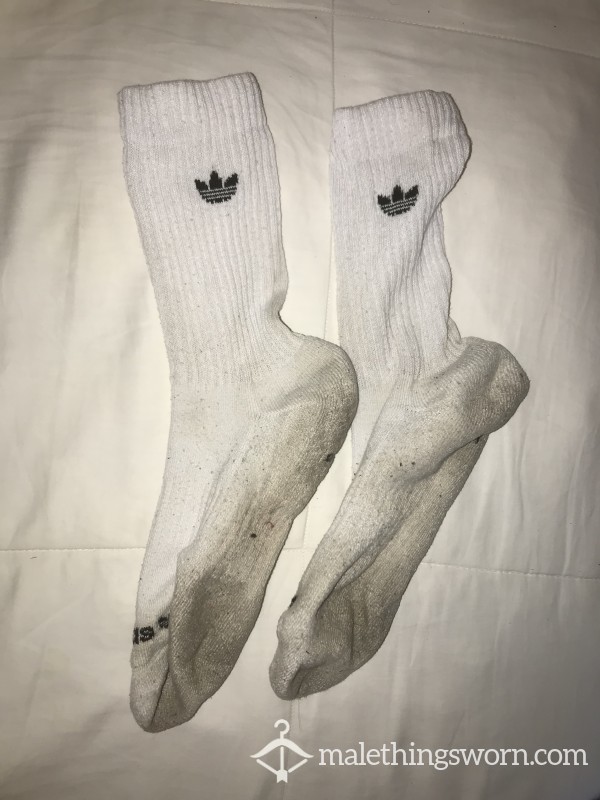SOLD- Adidas Socks- 1 Week Wear, Strong Smell