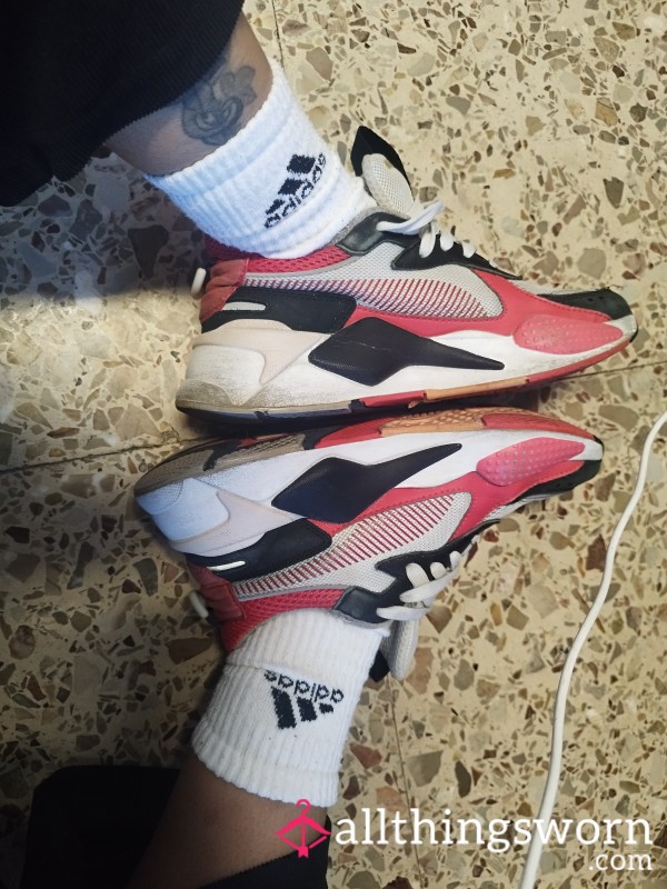 Adidas Socks And Puma Sneakers