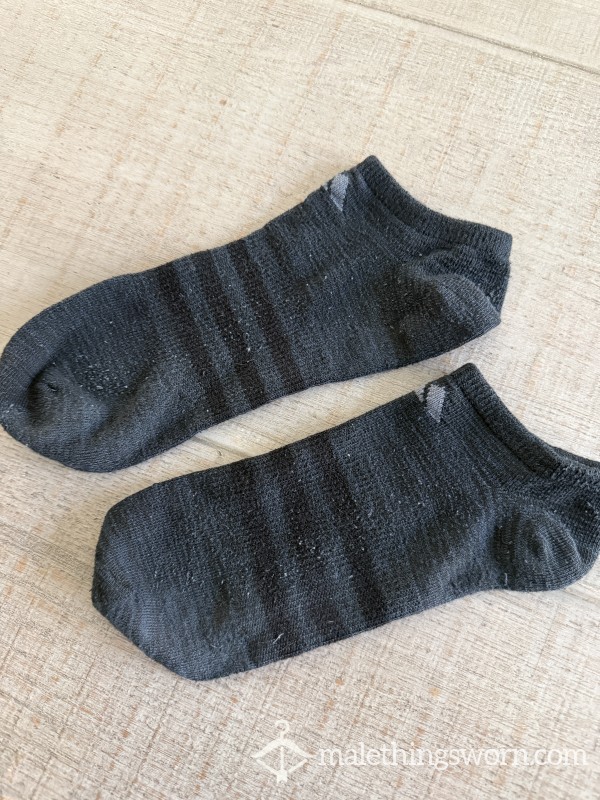 Adidas Striped Black Socks