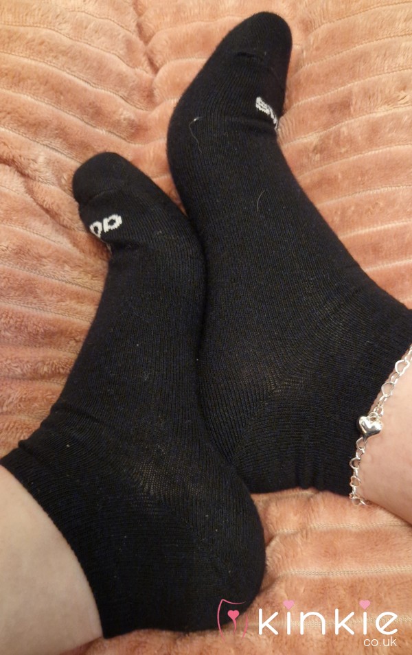 Sweaty Adidas Trainer Socks
