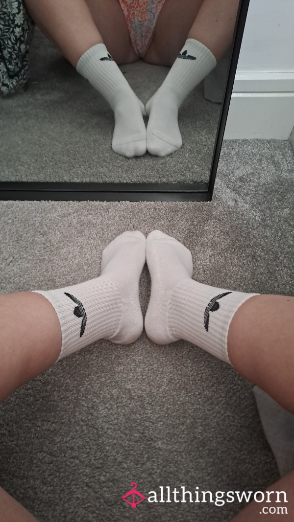 Adidas Trainer Socks Worn To The Gym & Shops 🥵