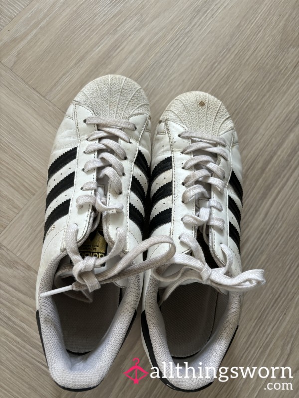 Adidas Trainers Well Worn