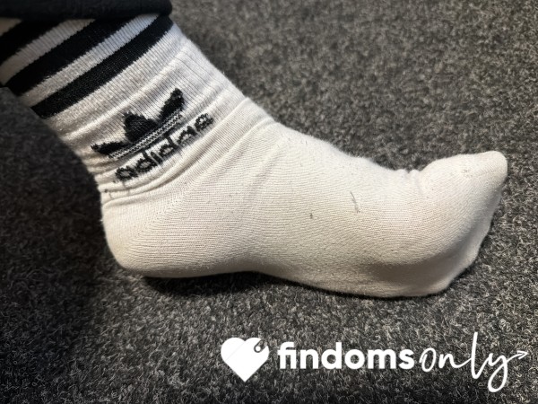 Adidas White Socks, Long Shift