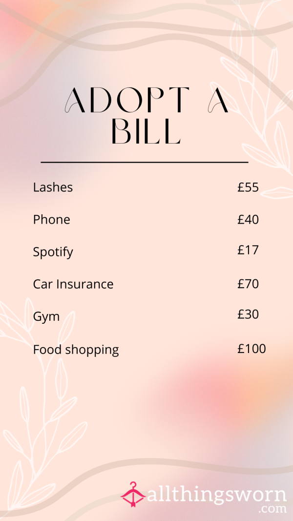 Adopt A Bill