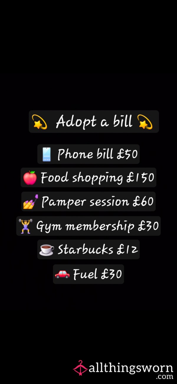 💫 Adopt A Bill 💫