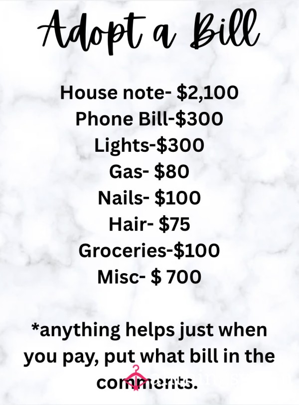 Adopt A Bill